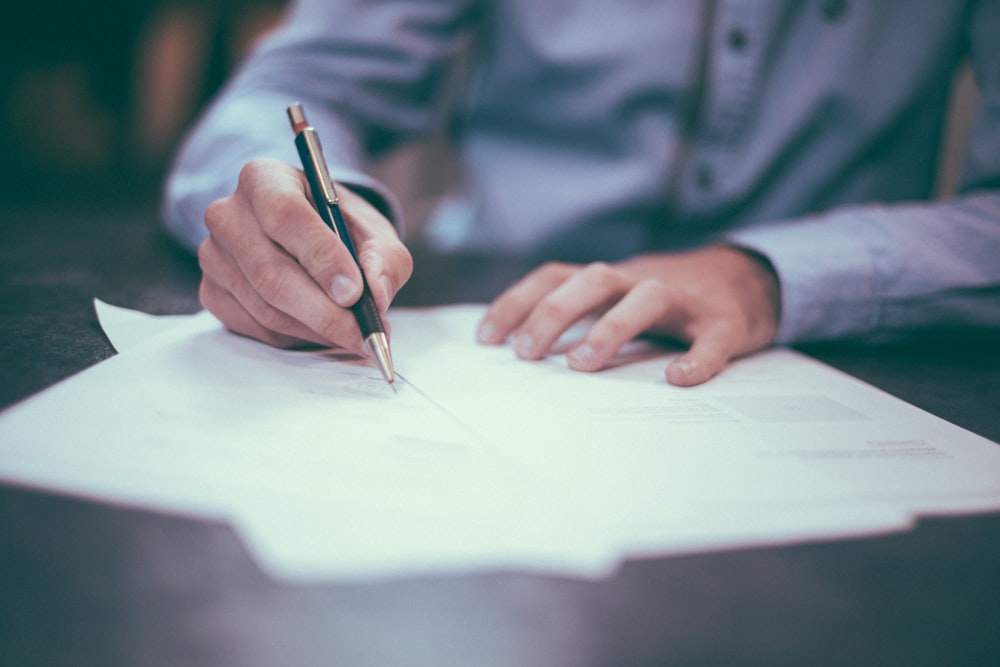 Compliance documents and stamp